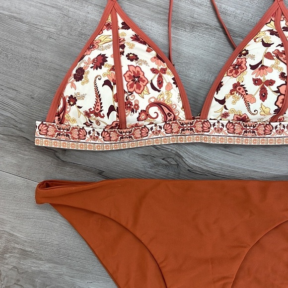 ☀️HURLEY ☀️RIP CURL☀️ DESERT DAWN CHEEKY QUICK DRY BIKINI SET - Picture 8 of 14